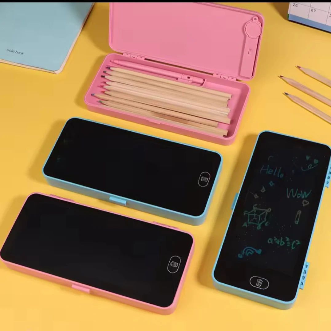 Lcd Multi Writing Tablet With Pencil Box