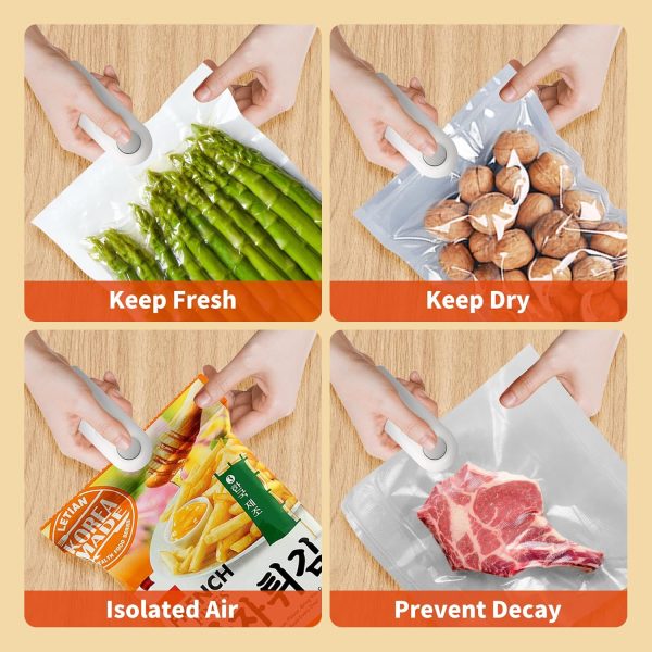 Rechargeable Mini Bag Sealer & Cutting Machine (2 In 1)