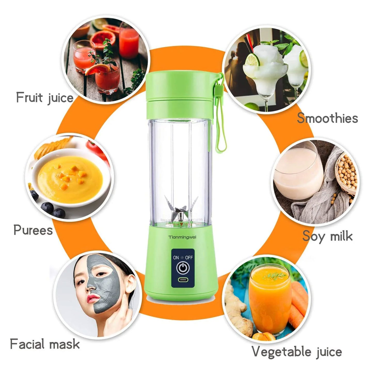 Mini Rechargeable Juicer Blender