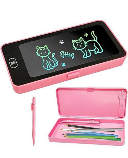 Lcd Multi Writing Tablet With Pencil Box