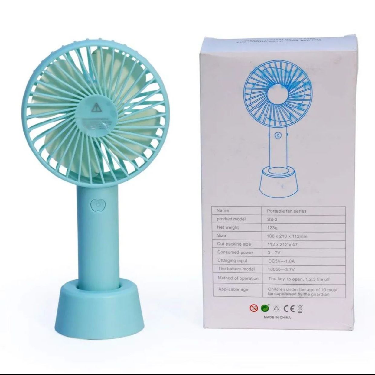 Mini Rechargeable USB Fan