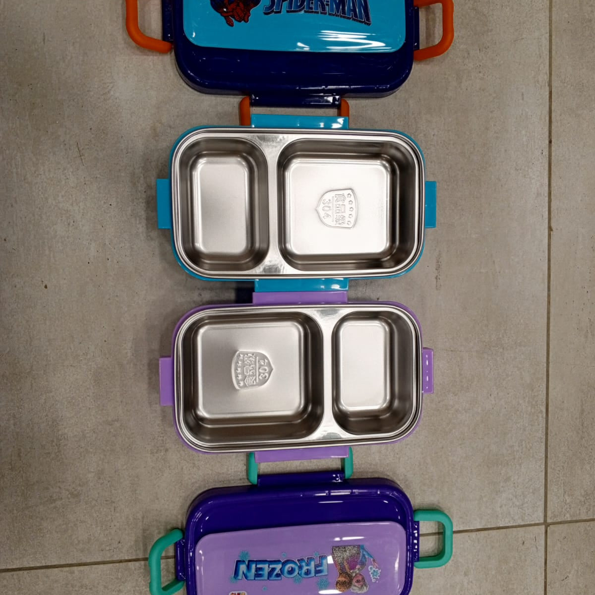 Futuristic and functional Space Sizzler lunch box made for everyday meals