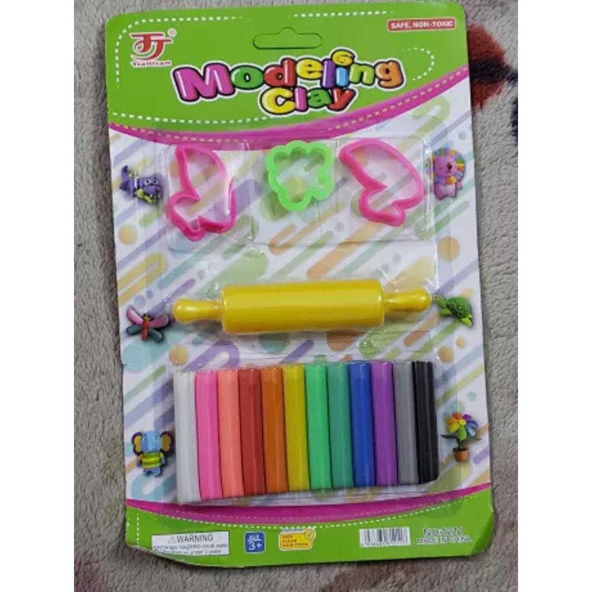 Modeling Clay with Mounds – Multicolor Play Dough for Kids to Enhance Creative Skills
