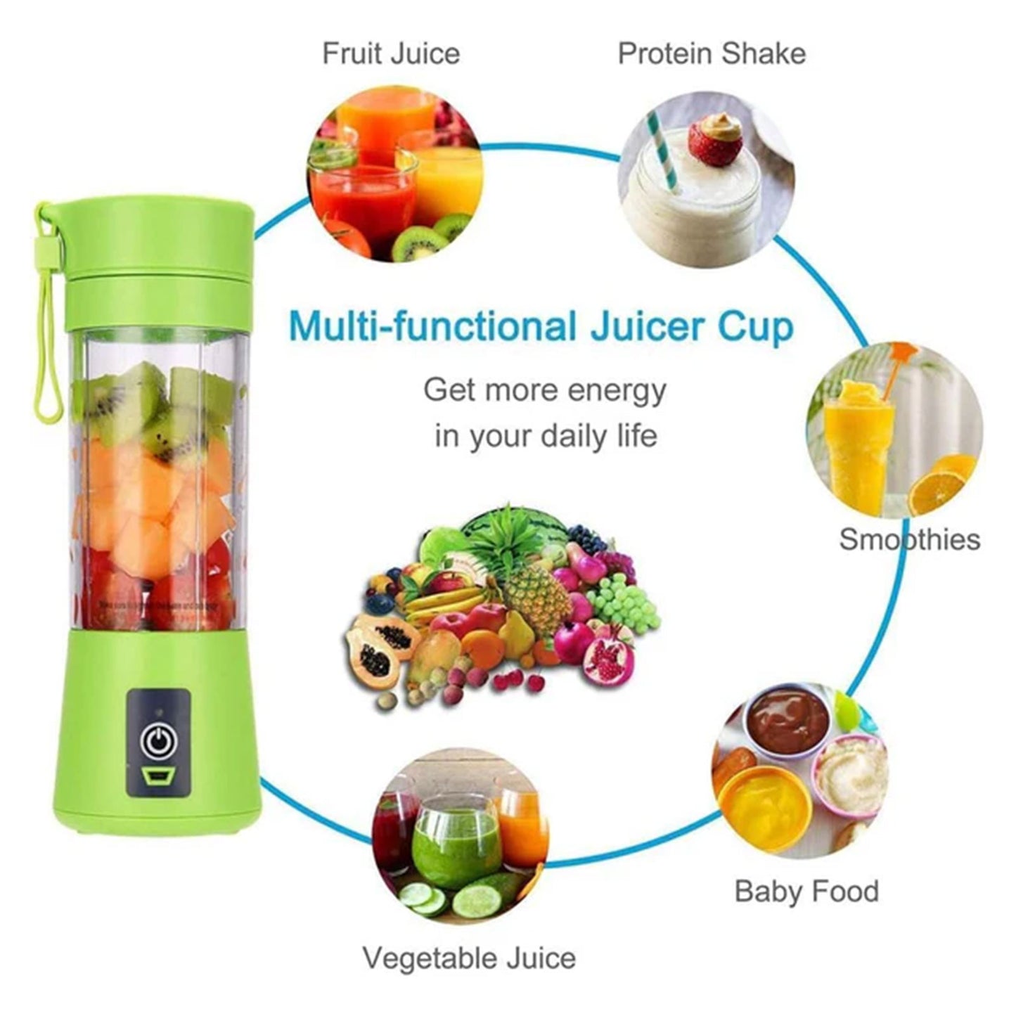 Mini Rechargeable Juicer Blender