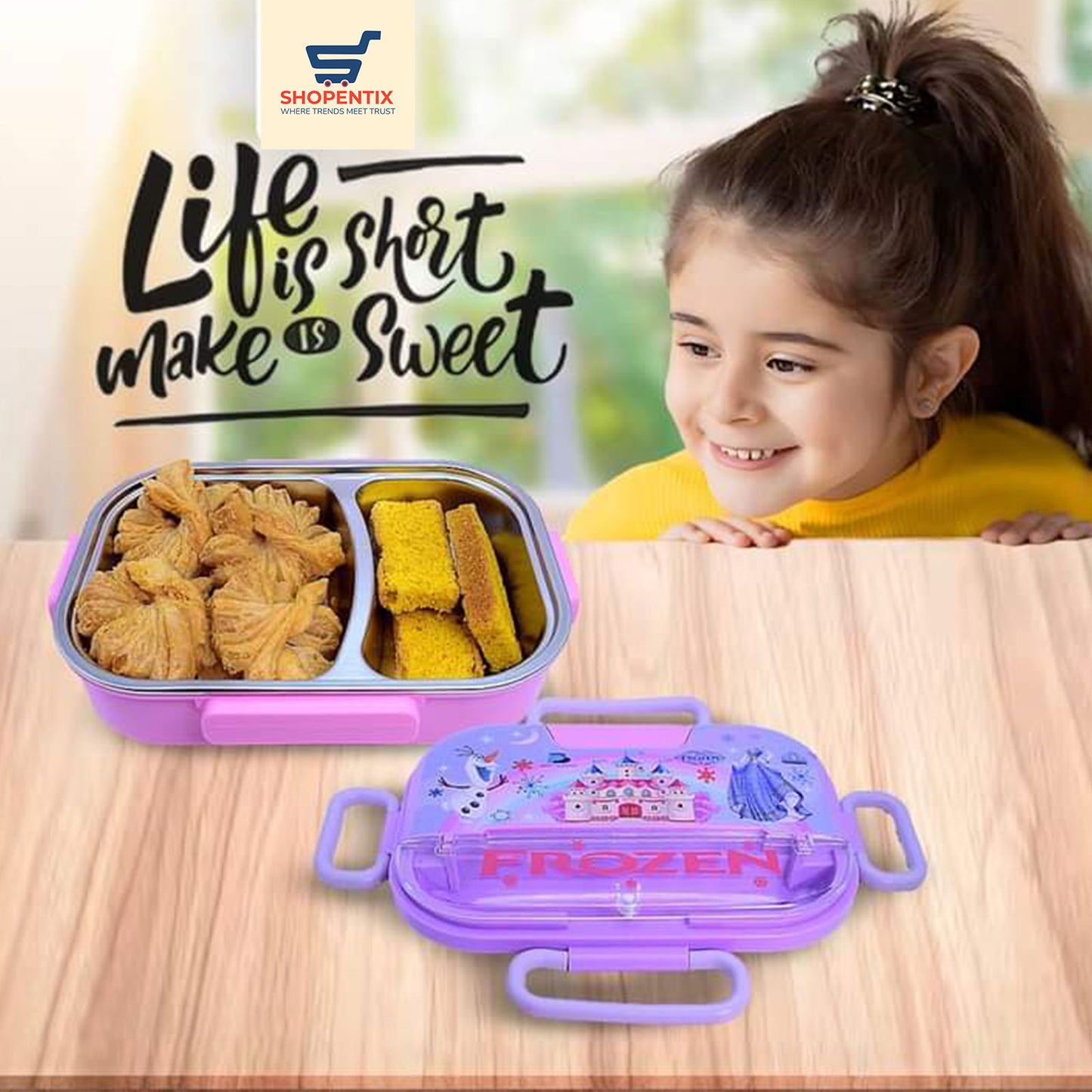 Pro Lunch Box Stainless Steel Thermal Bento Lunch Box Bag Compartmen