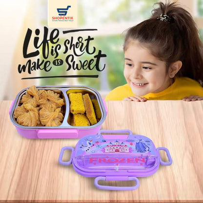 Pro Lunch Box Stainless Steel Thermal Bento Lunch Box Bag Compartmen
